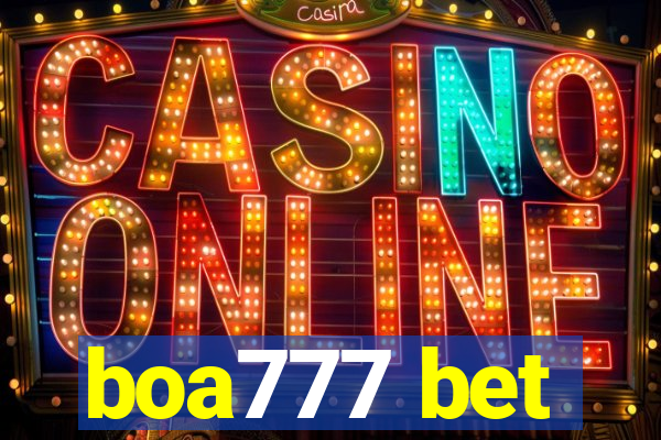 boa777 bet